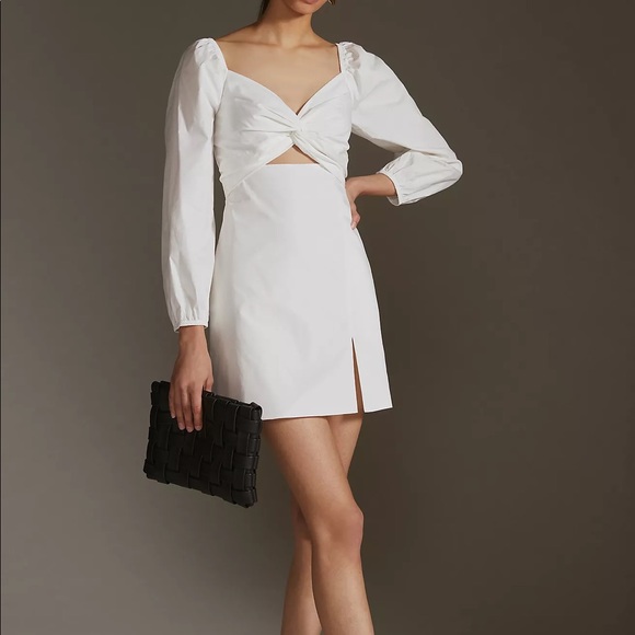 Mare Mare x Anthropologie Twist Front Mini Dress - Picture 2 of 7